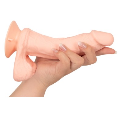 Realistyczne miękkie dildo z przyssawką 20,8 cm